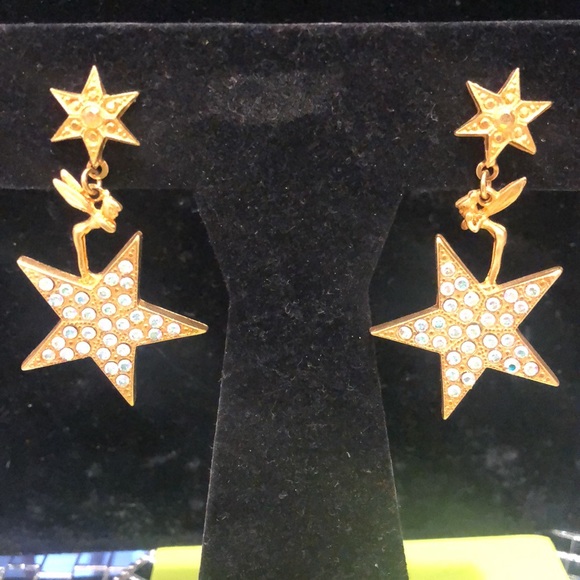 Vintage Kirks Folly Fairy in Aurora Borealis Crystallized Star-Boutique - Picture 4 of 9